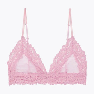 2020 New Bra Women Lace Bralette Sexy Transparent Unpadded Femme Thin Bra Comfort Ladies Dot mesh Brassiere Underwear