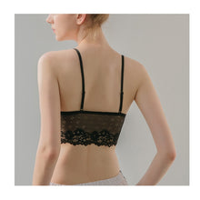 Load image into Gallery viewer, 2020 Sexy Girls Lace Bralette Unlined Ultra-Thin Women Underwear Seamless Comfortable Soft Bra Crop Top Adjustable Straps V Neck