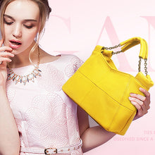 Load image into Gallery viewer, 2020 Summer European and American Style Fashion Handbag Lady Chain Soft Genuine Leather Tote Bags for Women Messenger Bag