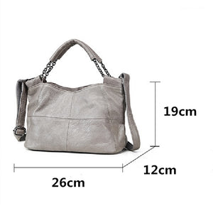 2020 Summer European and American Style Fashion Handbag Lady Chain Soft Genuine Leather Tote Bags for Women Messenger Bag