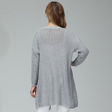 Load image into Gallery viewer, 2021 Autumn And Winter Women Knitted Cardigan Adult Loose Large Solid Color Sweater Ladies Casual Cardigan Sweater Knitted Coat