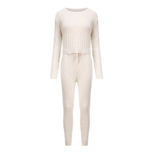 Load image into Gallery viewer, 2021 Clothing New Fashion Popite Autumn And Winter Sweater Suit Two-Piece Set  Women