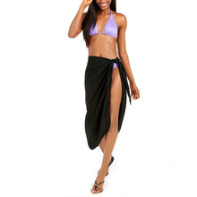 Load image into Gallery viewer, 2021 Cover-up Women Floral Beach Dress Sexy Beach Wear Dress Sarong Bikini Cover-ups Wrap Pareo Skirts Summer Swimsuit Vestidos