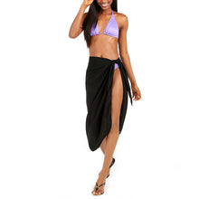 Load image into Gallery viewer, 2021 Cover-up Women Floral Beach Dress Sexy Beach Wear Dress Sarong Bikini Cover-ups Wrap Pareo Skirts Summer Swimsuit Vestidos