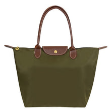 Load image into Gallery viewer, 2021 Famous Brands Women Bags Shoulder Bag Handbag Waterproof Nylon Leather Beach bag Designer Folding Tote Bolsa Sac Feminina