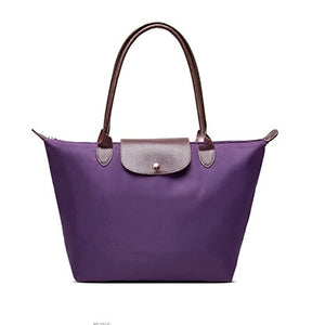 2021 Famous Brands Women Bags Shoulder Bag Handbag Waterproof Nylon Leather Beach bag Designer Folding Tote Bolsa Sac Feminina