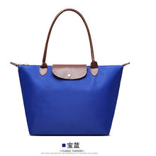Load image into Gallery viewer, 2021 Famous Brands Women Bags Shoulder Bag Handbag Waterproof Nylon Leather Beach bag Designer Folding Tote Bolsa Sac Feminina