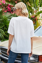 Load image into Gallery viewer, 2021 Fashion Summer Women Tops White T Shirt Pullover Short Sleeve O-Neck Casual Loose Female T-Shirt