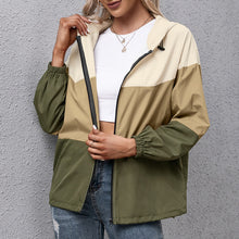 Load image into Gallery viewer, 2021 Jacket Female Autumn and Winter New Casual Sports Jacket Oversized Zipper Drawstring Pocket Windbreaker Coat Women