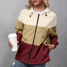 Load image into Gallery viewer, 2021 Jacket Female Autumn and Winter New Casual Sports Jacket Oversized Zipper Drawstring Pocket Windbreaker Coat Women