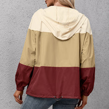 Load image into Gallery viewer, 2021 Jacket Female Autumn and Winter New Casual Sports Jacket Oversized Zipper Drawstring Pocket Windbreaker Coat Women