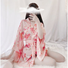 Load image into Gallery viewer, 2021 NEW Ladies Janpanese Traditional Kimono Sexy Cosplay Costumes Sexy Oufit Women Kawaii Pink Cute Lingerie Pajamas Dropship