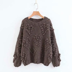 2021 New Autumn Winter New Women's Sweater Long Sleeve Streetwear Knitting Soft PulloverS JumperS Oversized Knit Sweaters Women