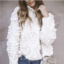 Load image into Gallery viewer, 2021 New Autumn Winter New Women&#39;s Sweater Long Sleeve Streetwear Knitting Soft PulloverS JumperS Oversized Knit Sweaters Women