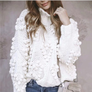 2021 New Autumn Winter New Women's Sweater Long Sleeve Streetwear Knitting Soft PulloverS JumperS Oversized Knit Sweaters Women