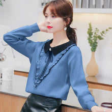 Load image into Gallery viewer, 2021 New Autumn and Winter All-match Women&#39;s Sweater Loose Outer Knit Bottoming Shirt Western Style Blouse