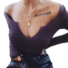 Load image into Gallery viewer, 2021 New Ladies Spring Summer Office Lady Raglan Full Sleeve V Neck Solid Blouses Women Elegant Fashion Midweight Pullover