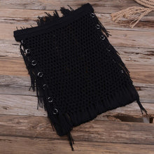 Load image into Gallery viewer, 2021 New Sexy Fringed Iron Ring with hand-woven hollow swimsuit bikini Fringed Dress Beach Dress Cover Up  Vestido Playa