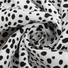 Load image into Gallery viewer, 2021 New Spring Print Long Dress Women V Neck Short Sleeve Lace Up Button Dress For Woman Sexy Leopard Summer Dress