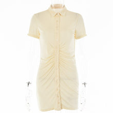 Load image into Gallery viewer, 2021 New Spring Summer Women&#39;s Short Sleeve Cardigan Vestidos Sexy Party Long Bodycon Boho Dress Elegant Ladies Dresses Harajuku