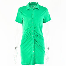 Load image into Gallery viewer, 2021 New Spring Summer Women&#39;s Short Sleeve Cardigan Vestidos Sexy Party Long Bodycon Boho Dress Elegant Ladies Dresses Harajuku