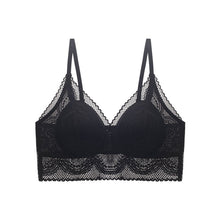 Load image into Gallery viewer, 2021 New Summer Triangle Cup Lace Bra For Women Seamless Push Up Underwear Small Chest Bra One Piece Thin Sexy Lace Floral Bra