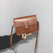 Load image into Gallery viewer, 2021 New Vintage Casual Small Women Flap Fashion Crossbody Messenger Bag Female Ladie Satchel Shoulder Bag Elegant Clutch Purses