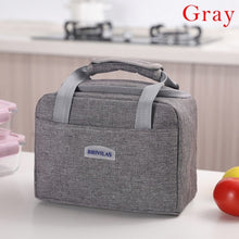 Load image into Gallery viewer, 2021 Portable Thermal Insulated Lunch Box Tote Cooler Handbag Picnic Bags Bento Pouch Dinner Container School Food Storage Bags