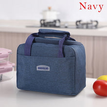 Load image into Gallery viewer, 2021 Portable Thermal Insulated Lunch Box Tote Cooler Handbag Picnic Bags Bento Pouch Dinner Container School Food Storage Bags