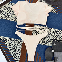 Load image into Gallery viewer, 2021 Sexy Women Swimsuit Thong Bikini Bandage Female Swimwear For Women Brazilian Bikini Set Biquini Swimming Suit Bathing Suit