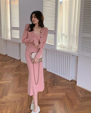 Load image into Gallery viewer, 2021 Spring Ensemble Femme Two Piece Set Women Pull Femme Hiver two piece outfits jogging femme loungewear dress set crop top