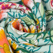 Load image into Gallery viewer, 2021 Spring New Print Dress Women Casual V Neck High Waist Half Sleeve Floral Dress For Women Holiday Style Summer Dress