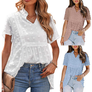 2021 Spring Summer New Chiffon Lace Harajuku Flannel Gothic Shirt Top Blouse Korean Style Women Tops Womens Shirts Boho Clothing