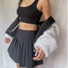 Load image into Gallery viewer, 2021 Spring Summer New Short High Waist Skirt Pleated Korean Fashion Casual Skirt Harajuku Clothes Skirts Womens Boho Streetwear