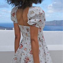 Load image into Gallery viewer, 2021 Spring Summer Print Skirt Sexy Open Back Floral Party Beach Bodycon Casual Dress Elegant Women Ladies Dresses Boho Gothic