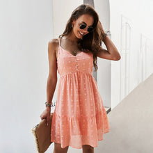 Load image into Gallery viewer, 2021 Summer Autumn New Women&#39;s Party Beach Bodycon Dress Elegant V Collar Sexy Casual Skirt Ladies Dresses Gothic Boho Vintage