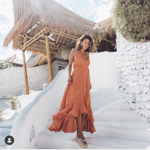 2021 Summer Autumn Sexy Floral Print Beach Strap Vintage Boho Long Party Dress Women Sundress Corset Vestidos Gothic Dresses