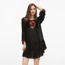 Load image into Gallery viewer, 2021 Summer Clothes Women Bikini Cover Up Floral Lace Hollow Swimsuit Coverup Bathing Suit Beachwear For The Beach Dress Hot