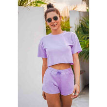 Load image into Gallery viewer, 2021 Summer New Fashion T-Shirt + Casual Sports Shorts Two-Piece Suit Women