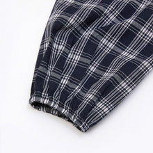 Load image into Gallery viewer, 2021 Summer New Style British Contrast Check Pattern Holiday Leisure Two-Piece Pants