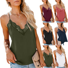 Load image into Gallery viewer, 2021 Summer New Women Thin Wild Solid Camis Vest Ladies Tank Tops Female Sexy Strap Basic Tops Slim Sleeveless Camisole