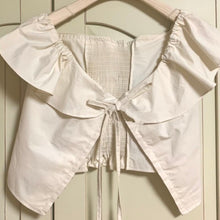 Load image into Gallery viewer, 2021 Summer Sexy Lotus Collar Bow Flying Sleeve Slim Shirt Crop Top+ Bandage High Waist Mini Skirts 2 Piece Sets Womens Outfits