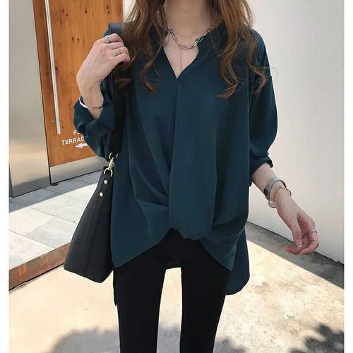 2021 Summer Women's Boho Clothing Chiffon Black Harajuku Flannel Shirt Women Long Sleeve Top Shirt Coat Korean Fashion Women's