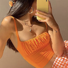 Load image into Gallery viewer, 2021 Summertime Hot Sale Women&#39;s New Style Sexy Halter Strap Tank Sleeveless Upper Outer Garment Sleeveless Tops