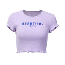 Load image into Gallery viewer, 2021 Summertime New Style Fashionable Miniskirt Women&#39;s Top O Neck Collar Ear Side Exposed Navel Green Tanks For Ladies