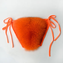 Load image into Gallery viewer, 2021 Woman Sexy Bikini Swimsuit 2 piece Set Summer Fur Swimwear Bikini Set Adjustable Bra Cute Girls Beach Bikini Bathing Suits