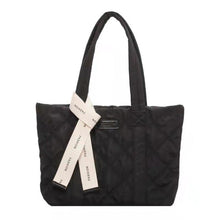 Load image into Gallery viewer, 2021 hit inverno marca náilon acolchoado alça curta totes designer de luxo das mulheres ombro acolchoado sacos bolsas topo hande