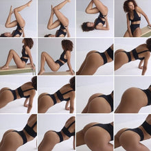 Load image into Gallery viewer, 2021 new foreign trade split bikini female sexy solid color fold strap swimsuit