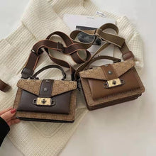 Load image into Gallery viewer, 2021 new single shoulder messenger portable lady retro fashion luxury small square bag