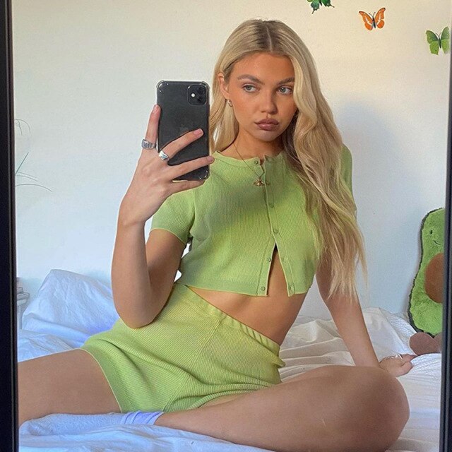 2021 summer new fashion and comfortable home wear sports and leisure suit